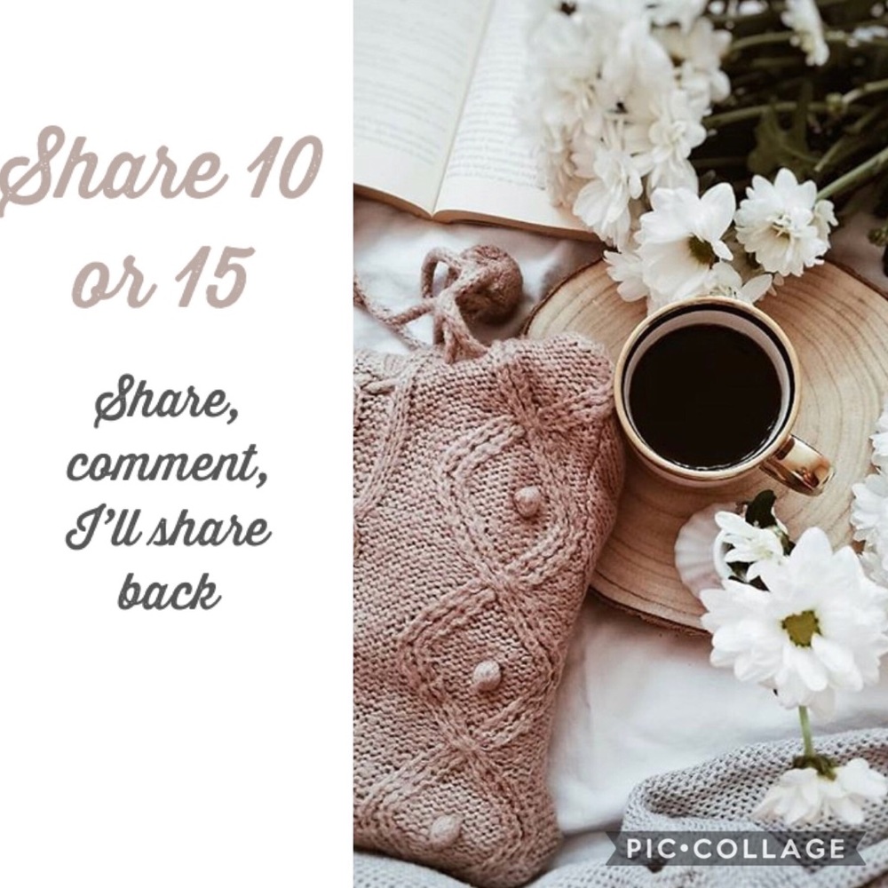 COME SHARE WITH ME!